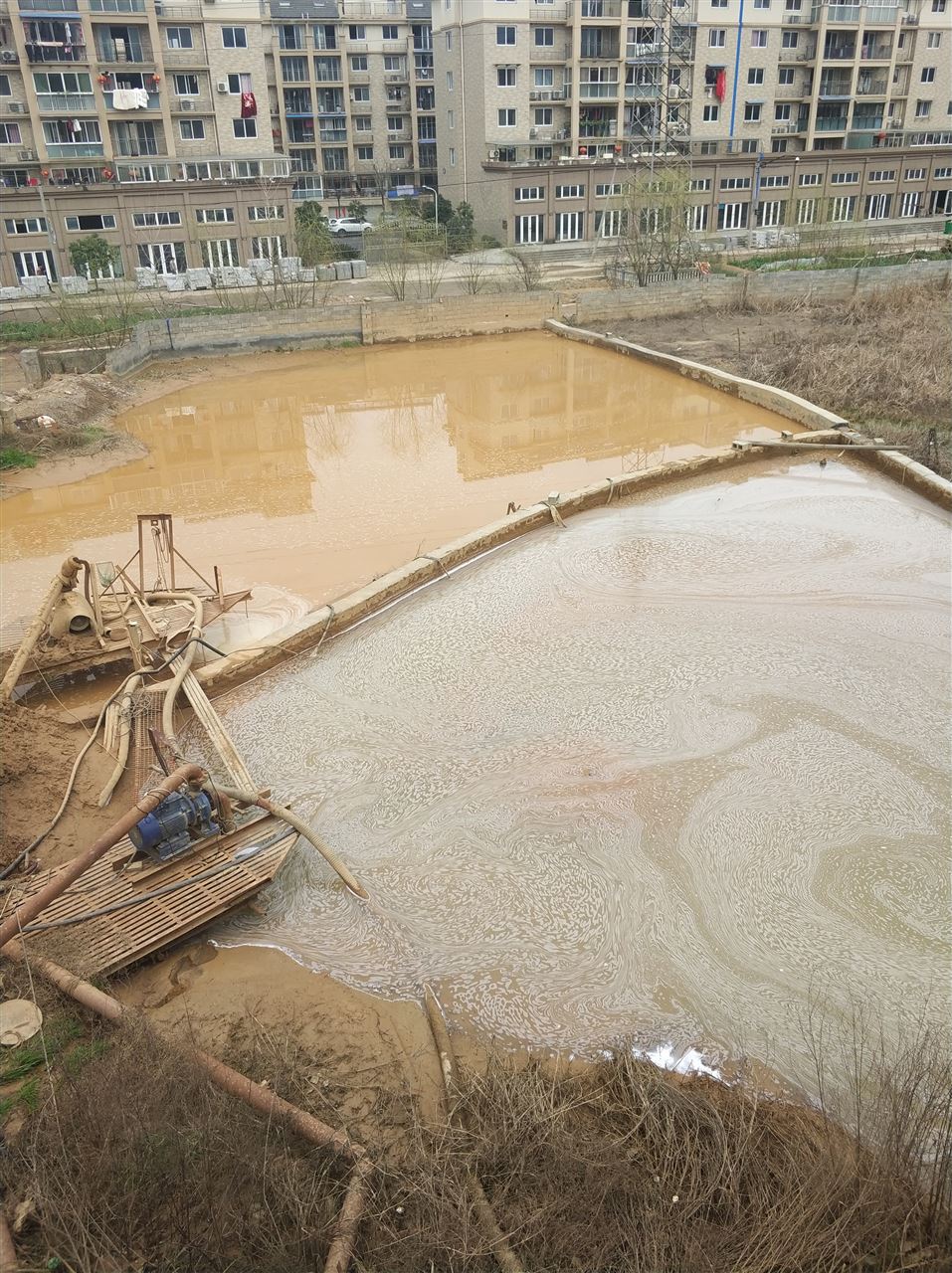 汝州沉淀池淤泥清理-厂区废水池淤泥清淤